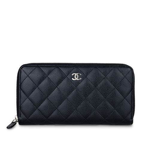 chanel classic long zipped wallet|chanel classic wallet price singapore.